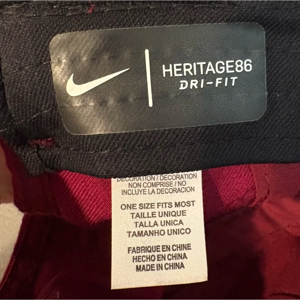 Nike | Heritage86 Dri-Fit Baseball Hat - FSU Seminoles ; Garnet